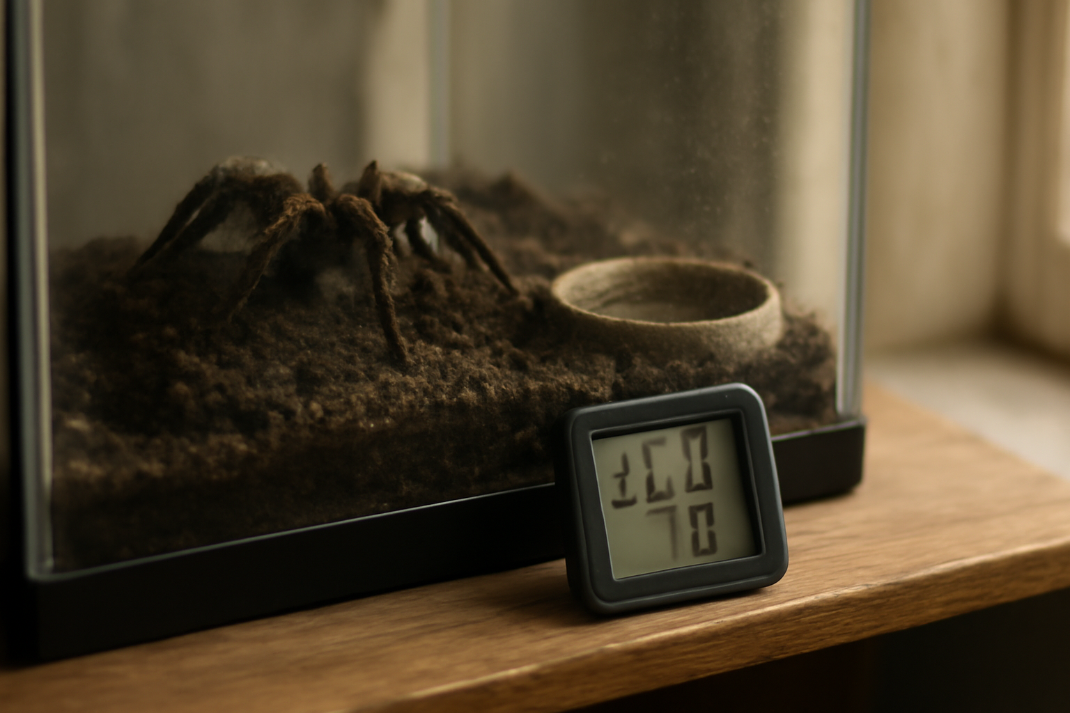 Suhu dan Kelembapan Kandang Tarantula: Cara Menyeimbangkan Keduanya